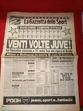 Giornale - La Gazzetta Dello Sport 17 Maggio 1982 - Venti Volte Juve! Scudetto