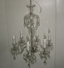 Lampadario in cristallo di