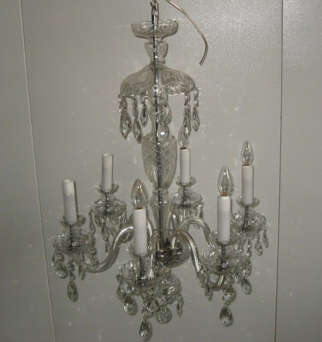 Lampadario cristallo di - lampadario,