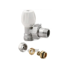 Valvola  squadro icma 3/8 - 1/2 con adattatore per termosifone