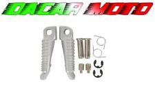 COPPIA PEDANE PEDALI PEDALINE POGGIAPIEDI ANTERIORI KAWASAKI ER6N ER6F 1107