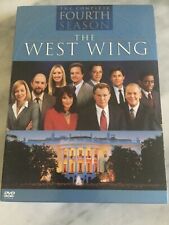 DVD "THE WEST WING" THE COMPLETE FOURTH SEASON BOX SET 6 DVD