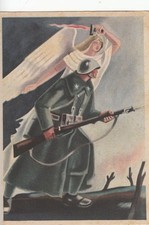 A1173) WW2, FRANCHIGIA MILITARE NUOVA, FANTE E VITTORIA ALATA. NUOVA.