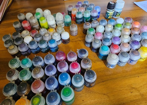 Lotto warhammer citadel colori - warhammer,