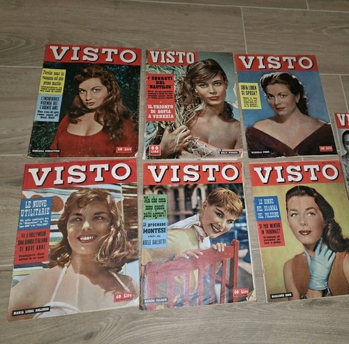 Lotto riviste visto 1957 - lotto, 15