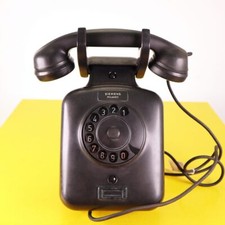 telefono vintage da pareta in bachelite siemens olap milano