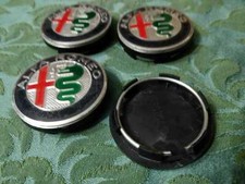 Wheel logos colored hub caps