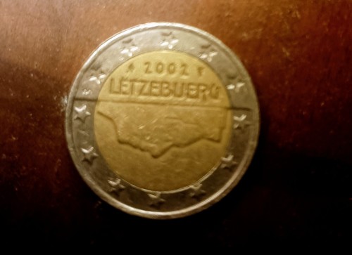 Euro letzebuerg 2002 moneta - letzebuerg,