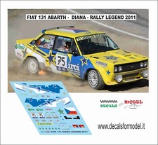 DECALS 1:43 FIAT 131 ABARTH