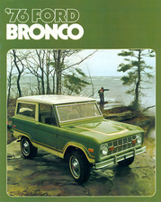 Poster vintage Ford Bronco
