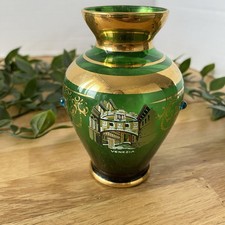 Vaso vetro italiano vintage