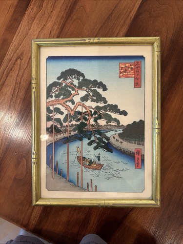 Stampa xilografia hiroshige - stampa,
