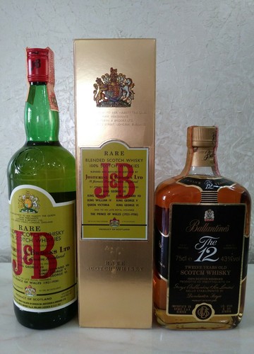Ballantines j b - 12, j&b