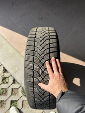 4 gomme termiche Bridgestone misura 215/65 R16 con cerchi in lega e sensori TPMS