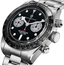 ? Pagani Design 1718 Chrono VK64 Panda Zaffiro Stile Blackbay Beckham orologio