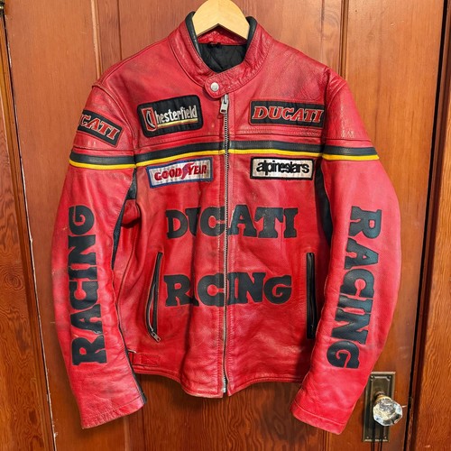 Giacca moto pelle - giacca, ducati