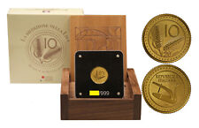 50 Euro Oro 999,9‰  15,556 grammi 2024 “Riedizione della Lira 10 Lire Spiga”