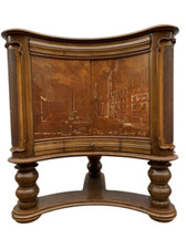 Originale mobile bar ad angolo  Valabrega xx secolo