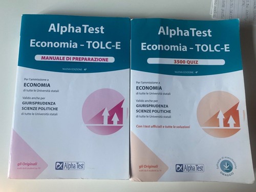 Set alpha test economia - alpha,