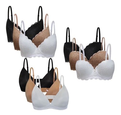 Reggiseno pizzo con - in,
