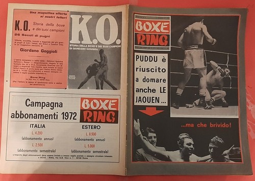 Rivista boxe ring 1972 - 5-2-1972,