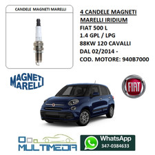 4 CANDELE MAGNETI MARELLI