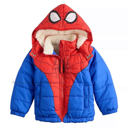 Spiderman puffer giacca - spiderman,