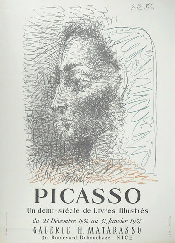 Pablo picasso affiche - pablo,