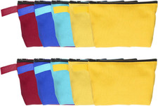 Borsine Da Trucco in Tela, 10 Pezzi Borse Cosmetiche Da Viaggio All'Ingrosso, Bo