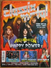 CLASSIX METAL 19 2013 Helloween Agent Steel Testament Yngwie Malmsteen Halloween
