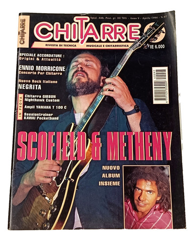 Chitarre aprile 1994 scofield - chitarre,