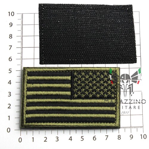Patch bandiera usa velcrata - usa,