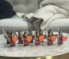 10x lego cavaliere templare - 10x,
