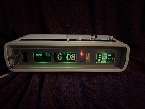 Panasonic flip clock 6551 - flip,