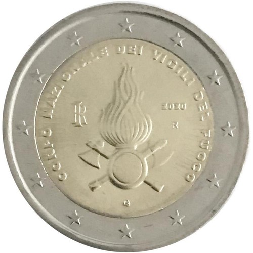 Euro italia 2020 fdc vigili - euro,