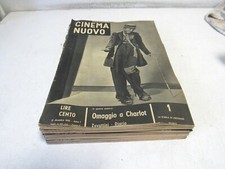 CINEMA NUOVO RIVISTE D'EPOCA  CINEMA (NUMERI DAL 15/12/1952 AL 31/12/1953)