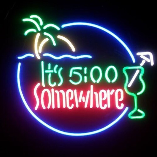 Clock somewhere palm - it's, o'clock