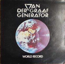 VAN DER GRAAF GENERATOR  - WORLD RECORD – ITALY 1976 – LP