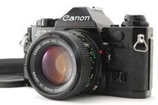 [QUASI NUOVO] Canon AE-1 Program 35mm fotocamera pellicola NFD nuova FD 50mm f/1.4 dal GIAPPONE