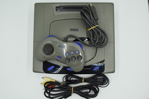 Console sega saturn gray - console,