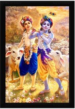 Lord Krishna and Balarama with