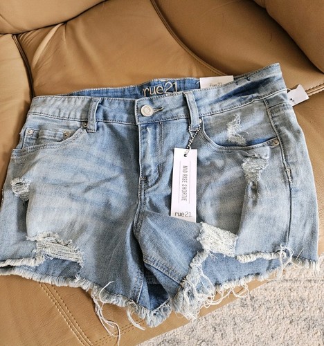 Pantaloncini jeans rue blu - jeans,