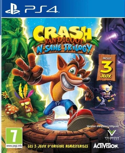 Crash bandicoot trilogy - crash, ps4