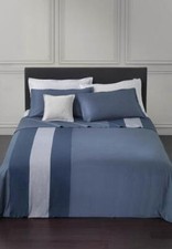 TRUSSARDI COMPLETO LENZUOLA MATRIMONIALE 2 PIAZZE IN PERCALLE DI COTONE - ROWS