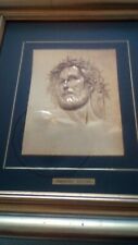 GREGORIO SCILTIAN - CRISTO - QUADRO BASSORILIEVO ARGENTO E ORO 