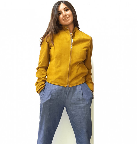 Giacca vera pelle donna - pelle, da