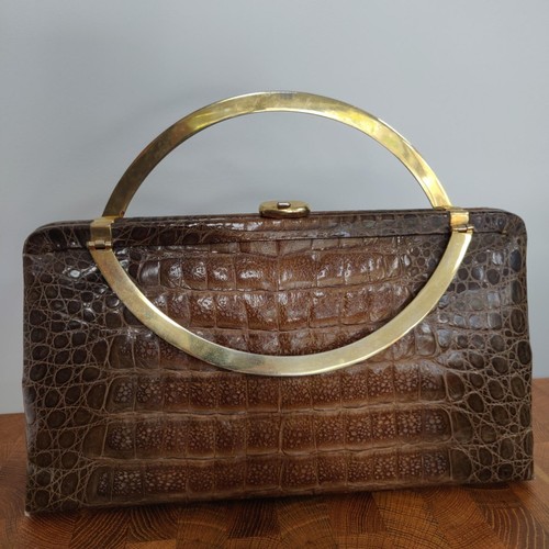 Borsa vintage coccodrillo - borsa,