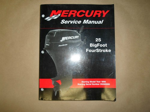 Mercury bigfoot manuale di - 25,