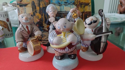 Statuine banda suonatori jazz