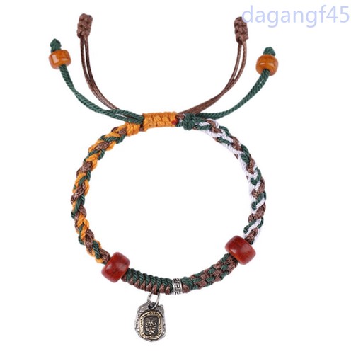 Bracciale tibetano fatto - bracciale,